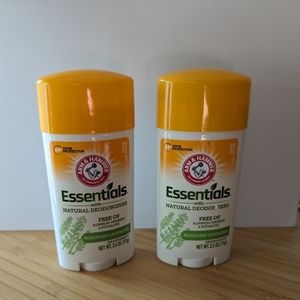 Deodorant Arm and hammer pack of two essentials X2